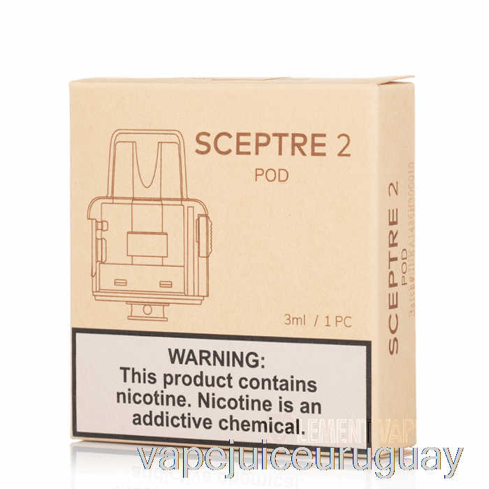 Innokin Sceptre 2 Pods De Repuesto 3ml Pod + 2 Resistencias Vape Uruguay